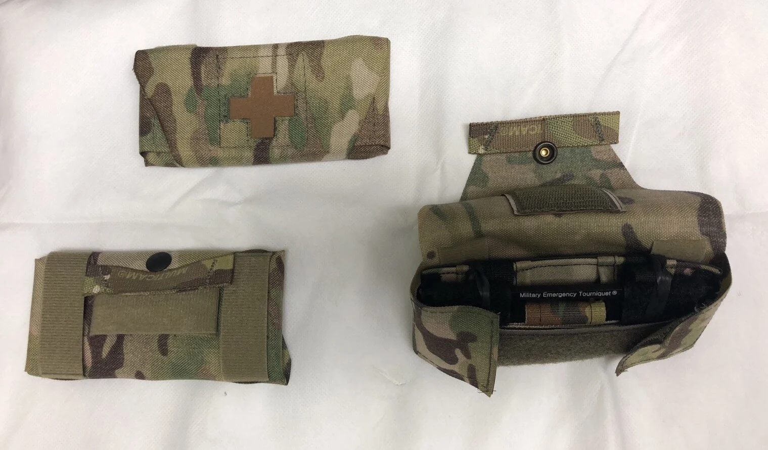 実物 TQS MET マルチカム Tourniquet pouch IFAK TQS-MET Tourniquet Pouch